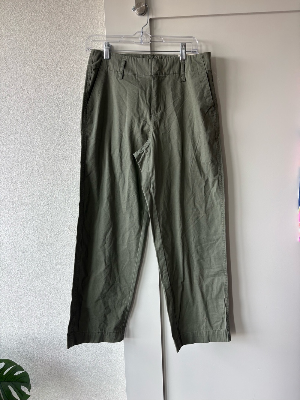 a new day Olive Straight-Leg Women's Pants